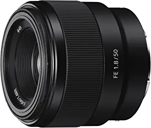 The Sony FE 50 mm f/1.8