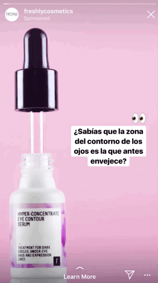 Freshly-Cosmetics-Instagram-Story-Ads