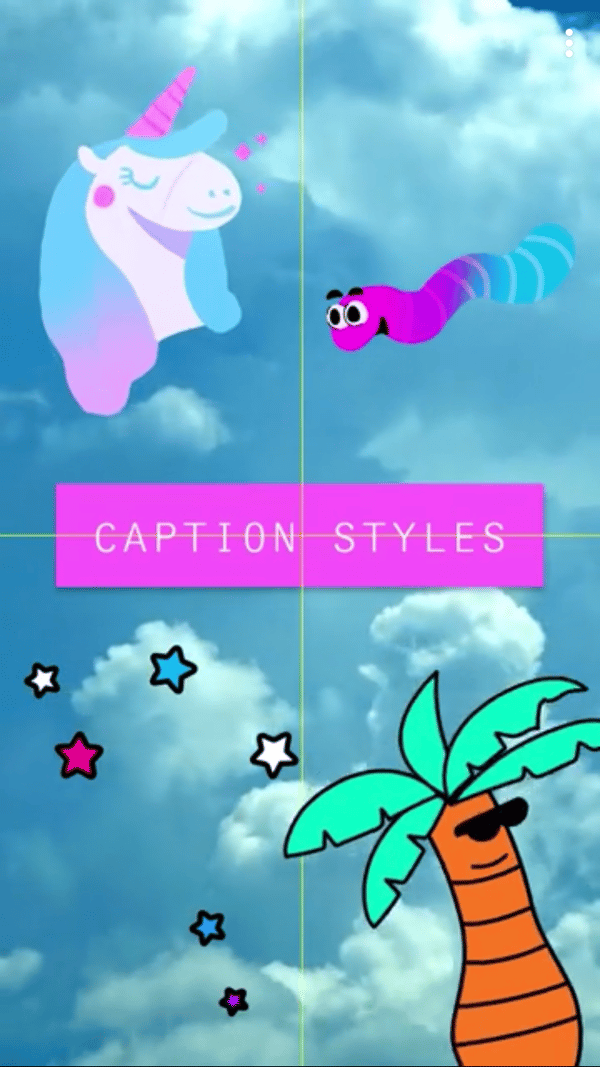 Snapchat Caption Styles 