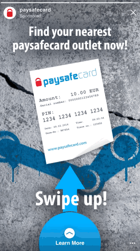 PaySafeCard-Instagram-Story-Ads