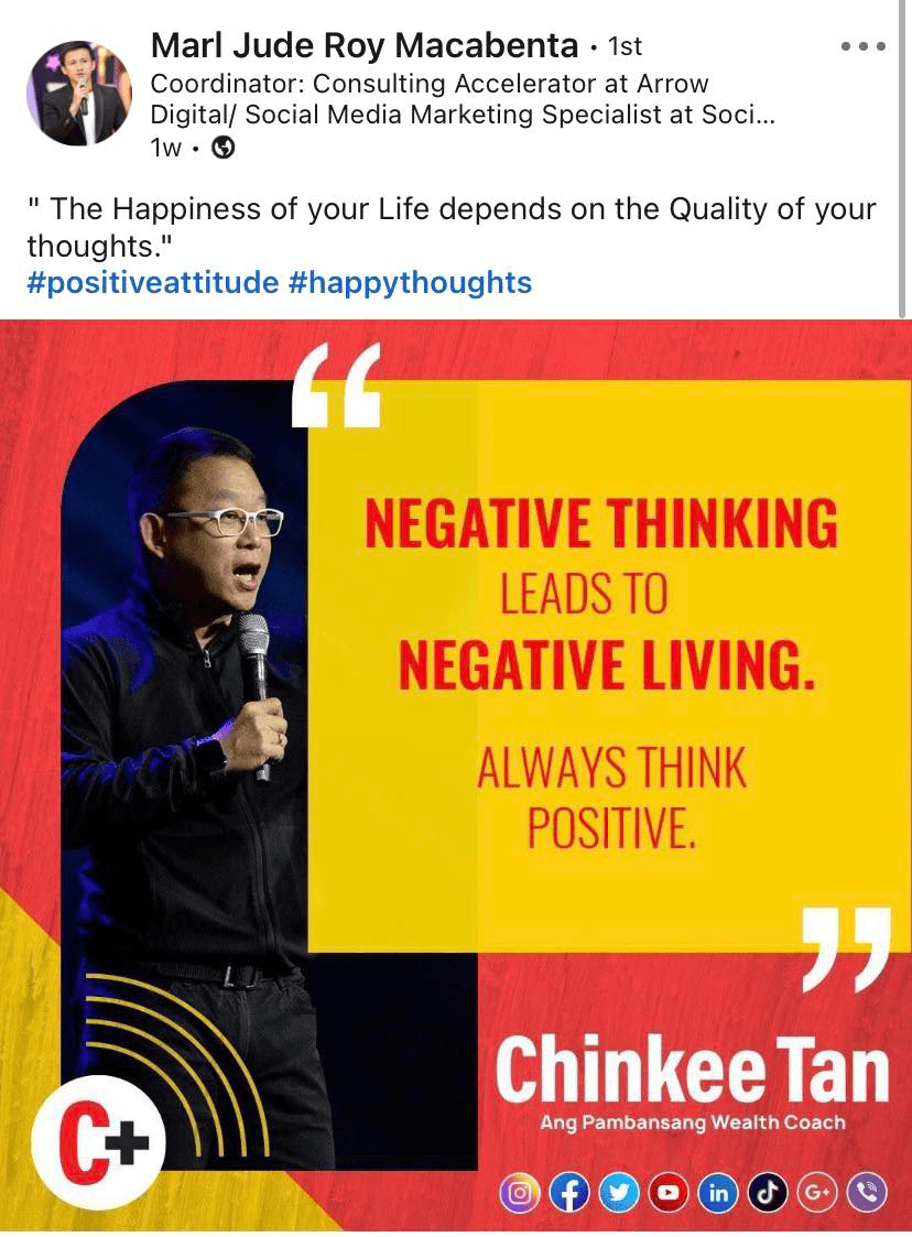 quality of thoughts